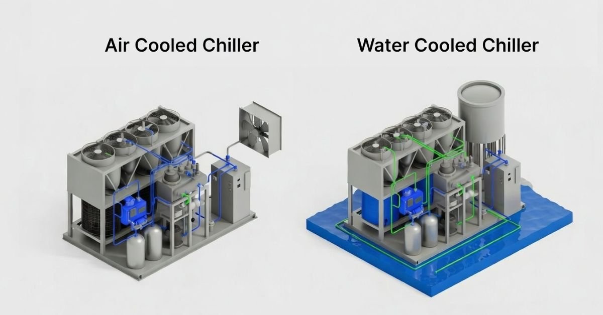 Air Cooled vs Water Cooled: Which Heavy Duty Chiller Do You Actually Need?
